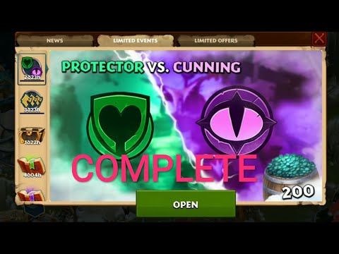 Protector Vs. Cunning (Complete)😍 Upgraded Iron storage to level 13😎