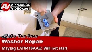 Maytag Washer Repair - Will Not Start Unless On Spin - Water Valve