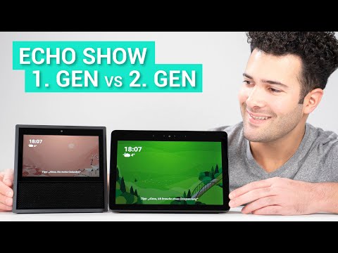 Echo Show vs. Echo Show 2 im Test & Vergleich - Das leisten die beiden Smart-Displays von Amazon!