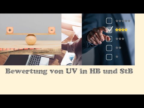 Valuation of current assets in the commercial and tax balance sheets