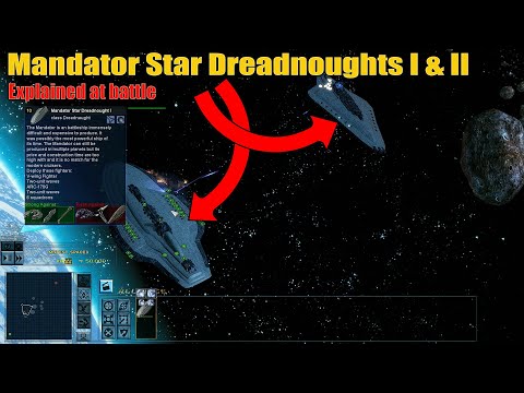 Star Wars Mandator class Star Dreadnought I & II explained at battle