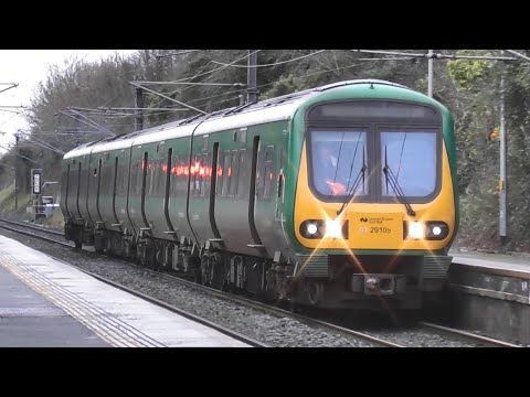 Irish Rail 29000 Class Commuter Train 29105 - Portmarnock Station, Dublin