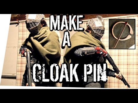 How to Make a Cloak Pin MINI BUILD! (Penannular Brooch)