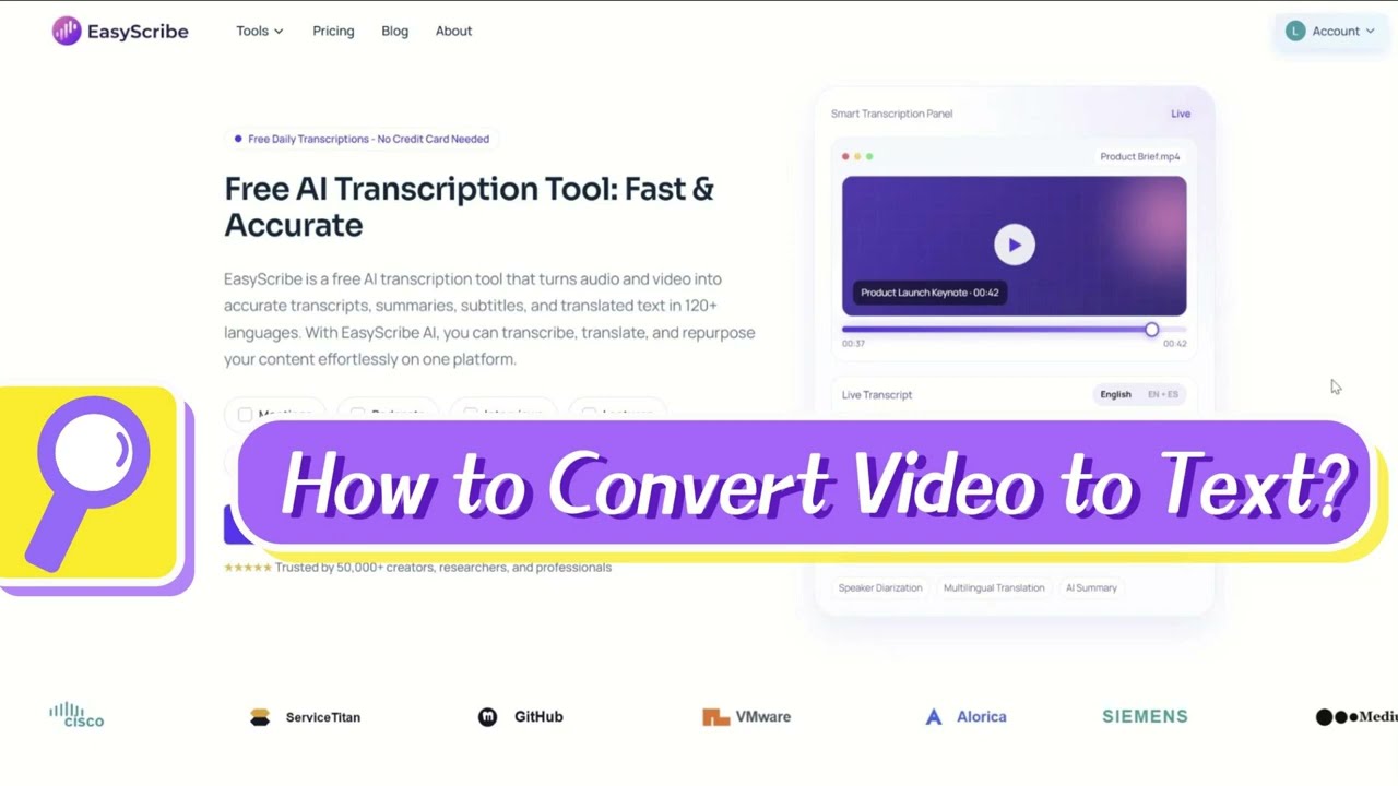 How to Automatically Transcribe Video to Text For Free