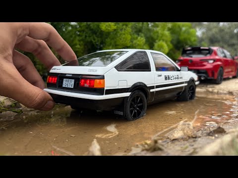 Unboxing Toyota AE86 Initial D 1:18 Scale | Diecast Model Cars 