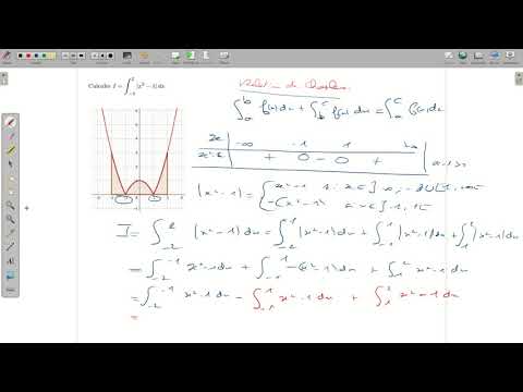 Calcul Intégral : Utiliser la relation de Chasles (1)