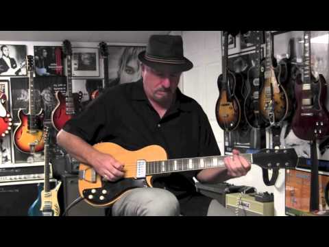 1954 National 1124 B Valco Electric Guitar image 9