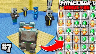 I Built an UNLIMITED RAID FARM in Hardcore Minecraft! (Episode 7)