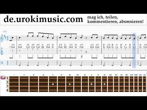 Ukulele Lernen Fall Out Boy - Church Tabulatur um-ih995
