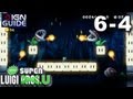 New Super Luigi U 3 Star Coin Walkthrough - Rock Candy Mines 4: Light-Up-Lift Tower