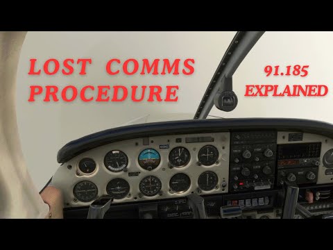 Lost Comms Checkride Prep