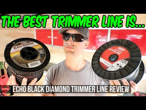 The Best Trimmer Line | Echo Black Diamond Vs Oregon Trimmer Line