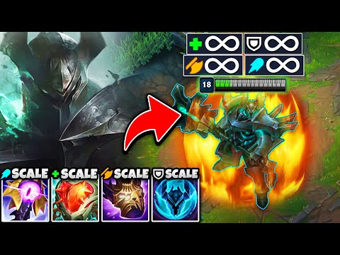 I invented a broken Mordekaiser build where every stat scales infinitely (RAID BOSS MORDEKAISER)