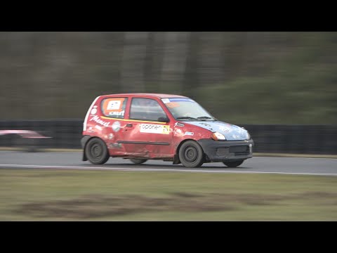 Krzysztof Mencel, Fiat Seicento RX - VI SuperOES 2021 Tor Poznań - 15.01.2022