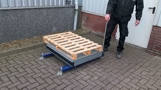 Рольганг Rolleon Rollenbaan pallet draaistation gebruikt 80 cm | Изображение 4 - Machineryline