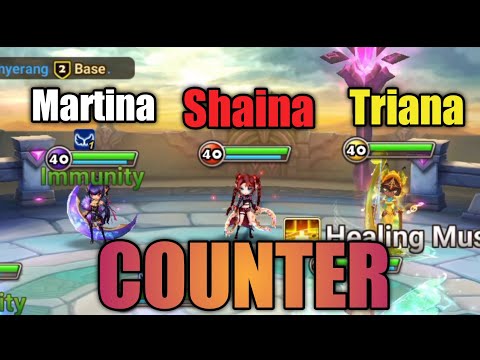 Counter Martina Shaina Triana Siege Battle Summoners War | STC Channel