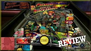 Creature From The Black Lagoon - Pinball Arcade - on the PS3 !! with Commentary