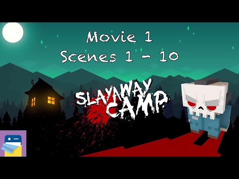 Slayaway Camp: First Movie, Scenes 1 - 10 Walkthrough & Solutions (by Blue Wizard Digital)