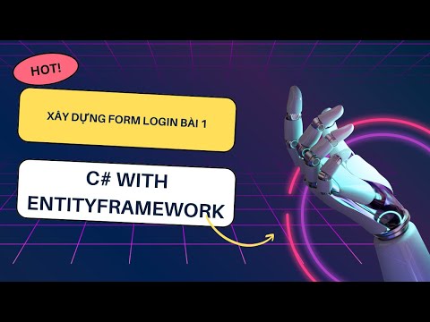 #tuhoclaptrinh #Laptrinhcoban #QLYNS Bài1: Faça login no formulário usando C# winform e EntityFamework