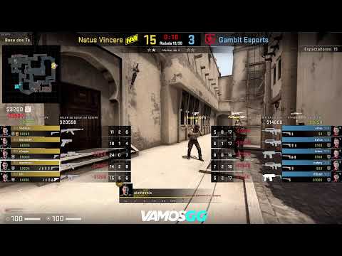 NAVI vs Gambit  Overpass - Mirage - Dust2 - PGL Major Stockholm 2021
