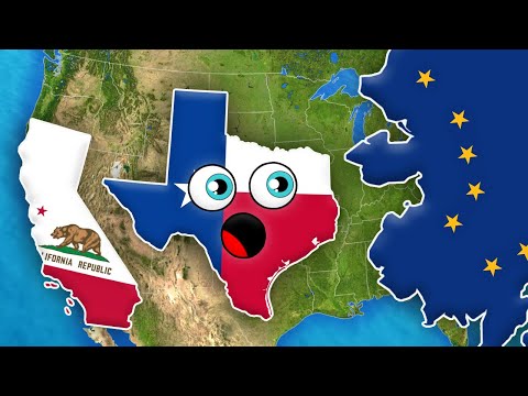 The United States RANKED BY SIZE | KLT Geography