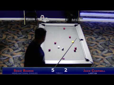 2024 Men's National Singles - Last 64 - Eddie Barker v John Campbell