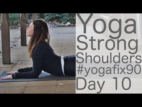 Vinyasa Flow Yoga für Kraft (Core Workout) Tag 10 Yoga Fix 90
