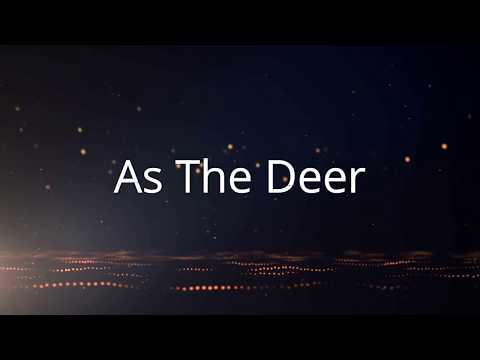 As The Deer - Female version (with lyrics)