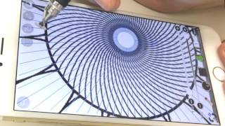 【ibisPaint】Kaleidoscope Ruler + Sunflower