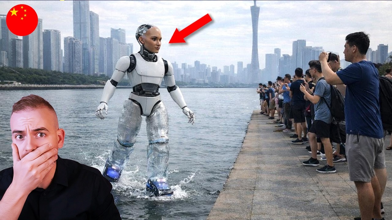 Ce nouveau robot chinois change de forme, marche sur l'eau, vole et nage