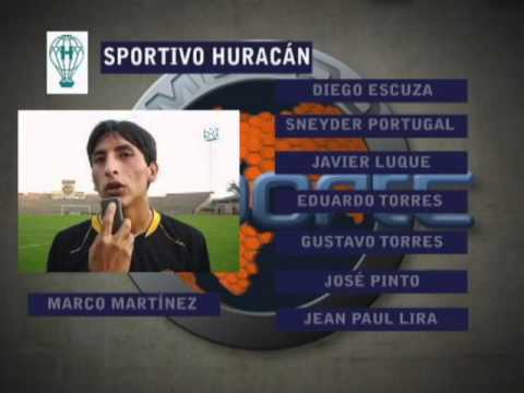 SPORTIVO HURACAN - EQUIPO ETAPA REGIONAL 2011 - MUNDO DEPORTE