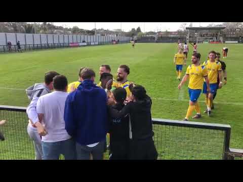 Evans Kouassi 2nd Goal - Kingstonian 1-4 Canvey Island, 08th April 2023