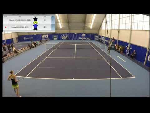 Vondrousova Marketa v Zalabska Zuzana - 2016 Tenisova extraliga