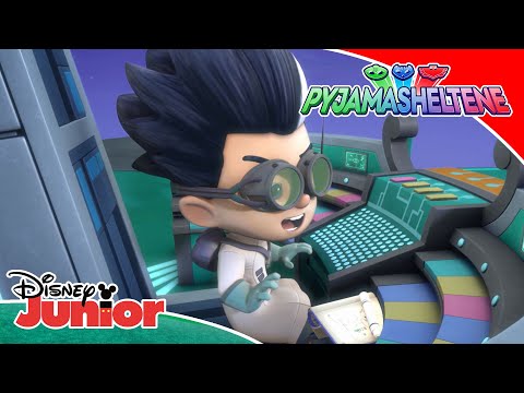 🤖 Pyjamasrobotten vs. Romeo | Pyjamasheltene| Disney Junior Danmark
