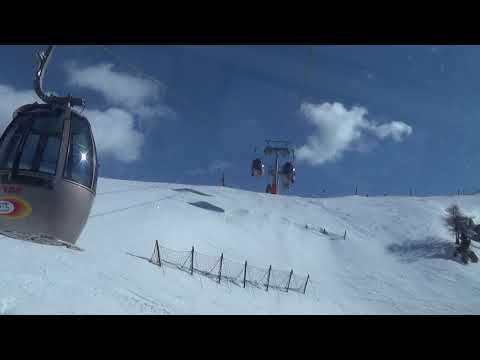 Risalita integrale cabinovia Doppelmayr "Toè" - Canazei (TN) / Kabinenbahn / Cableway / Télécabine