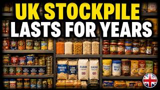 18 Foods UK Households Should Stockpile That Last for Years