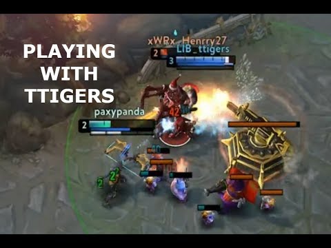 PLAYING WITH TTIGERS! Vainglory 5v5