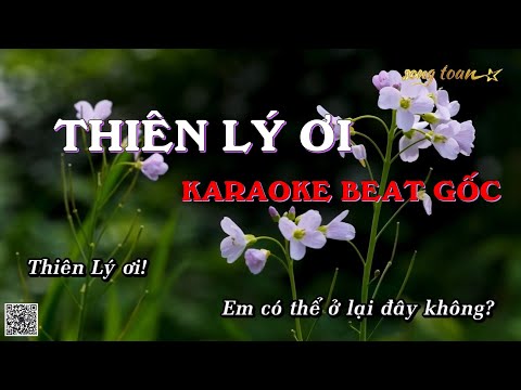 [Karaoke] THIÊN LÝ ƠI - Jack (J97) | Full Beat