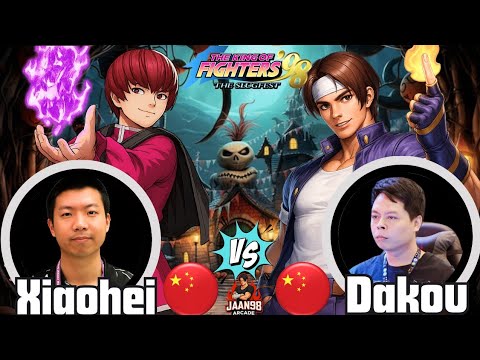 KOF 98 Dakou (大口) VS Xiaohei (小黑) FT10 ⚡ HIGH LEVEL GAMEPLAY ⚡ KING OF FIGHTERS 98