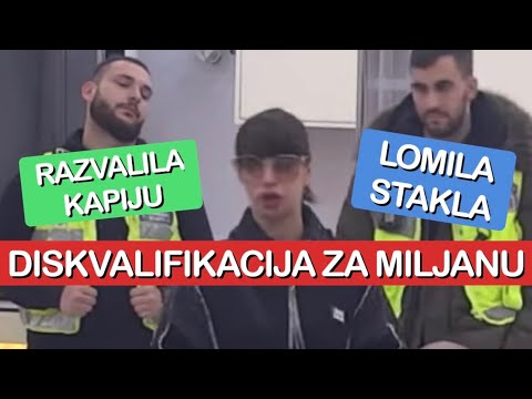 Elita 9: DISKVALIFIKACIJA ZA MILJANU KULIĆ - RAZVALILA KAPIJU, LOMILA STAKLA | Zadruga uzivo