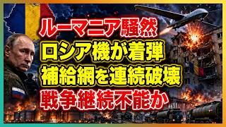 【衝撃】NATO領にロシア軍ドローン着弾！ウクライナにグリペン16機投入へ…燃料不足でロシア軍の前線崩壊か