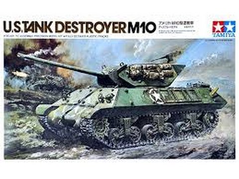 US Tank Destroyer M10, Tamiya 89554 (2012)