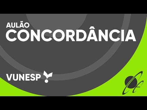 VERBAL AND NOMINAL AGREEMENT CLASS - VUNESP