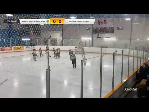 LJK U11 AA Junior Knights Green vs Kitchener Rangers - 12-21-24 - WIN 4-1