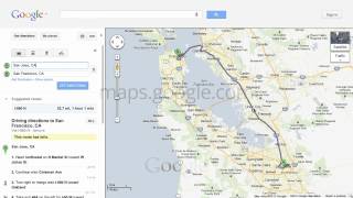 Draggable Directions in Google Maps