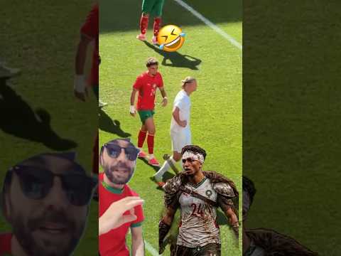 نائل العيناوي أمام هلاند #المنتخب_المغربي#short