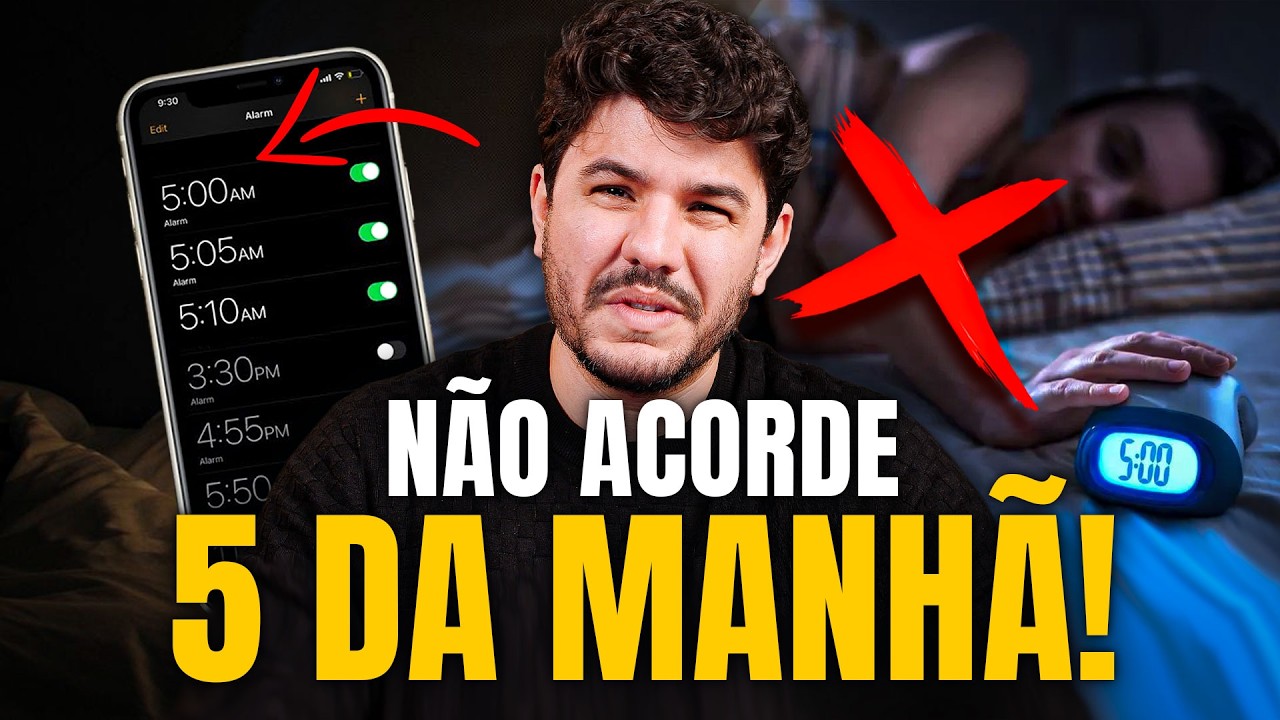 Acorde cedo todos os dias e fique mais POBRE (5am club)