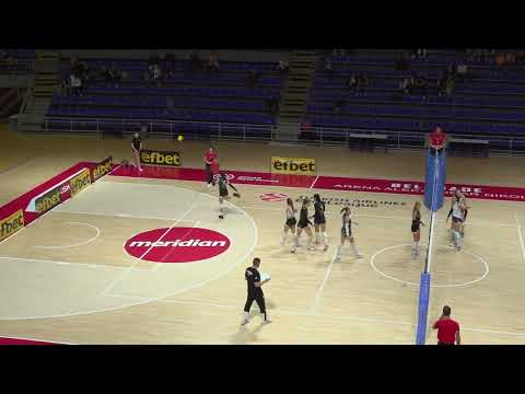 ŽENSKA ODBOJKA: Partizan - Srem 1-3 | četvrto kolo Superlige (24.10.2023.)