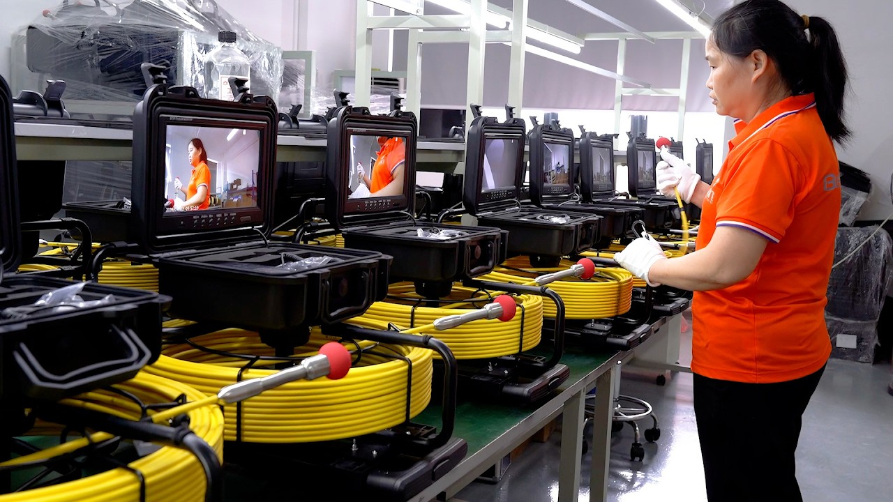 Built for the Unseen: How Pipe Inspection Cameras Are Manufactured