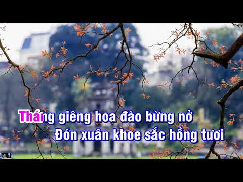 HÀ NỘI 12 MÙA HOA - KARAOKE beat chuẩn Tone nữ